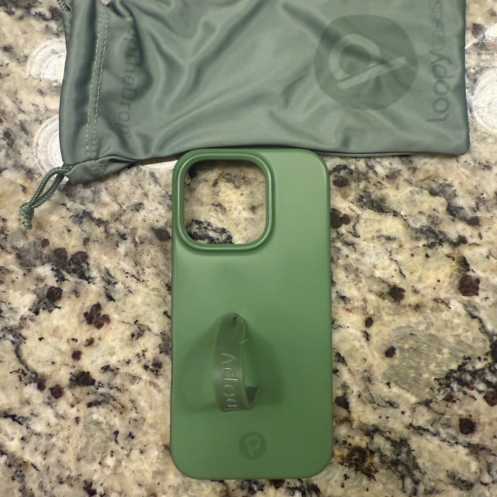 Loopy Case Olive Green Phone Case- iPhone 16 Pro